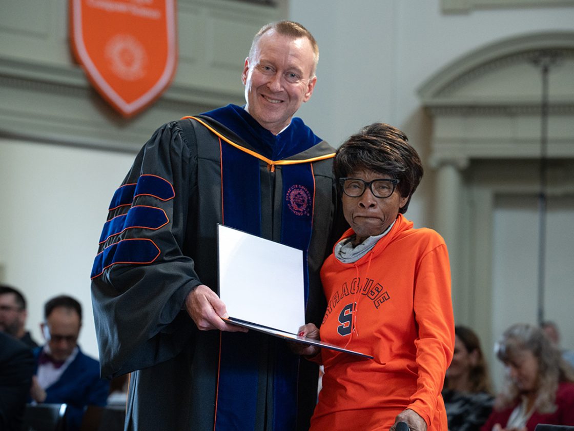 Honoring the People Who Make Syracuse University Great
