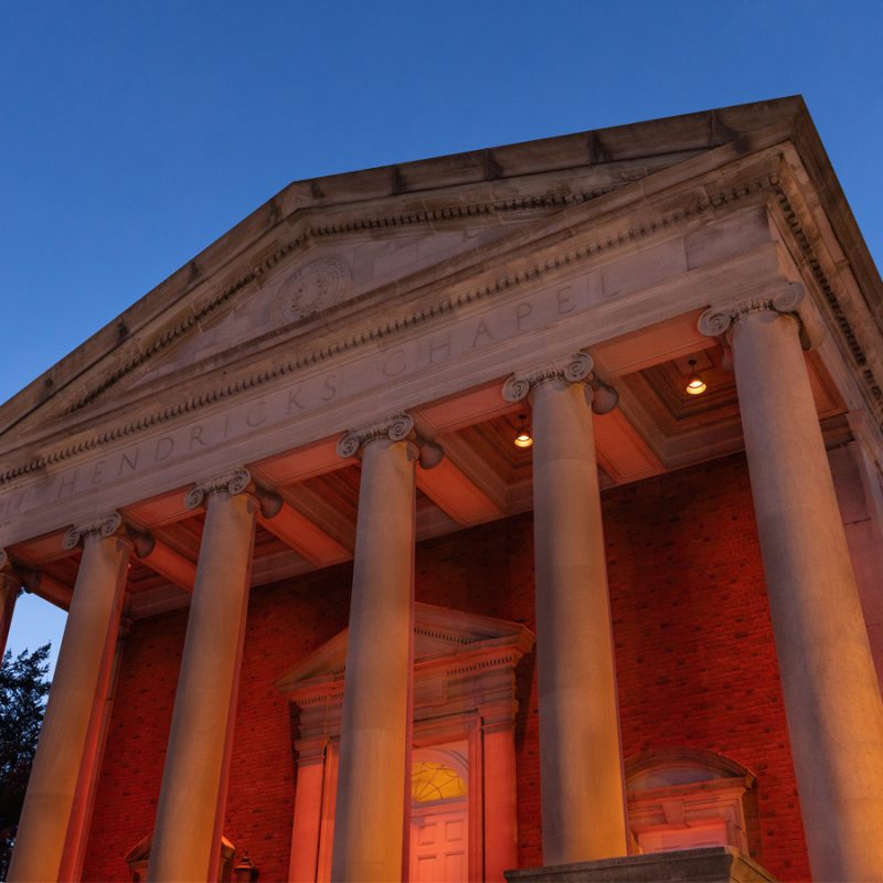 Committee, Engagement Opportunities Announced for Hendricks Chapel Dean Search