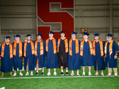 Caps, Gowns and Postseason Success for Men’s Lacrosse Seniors