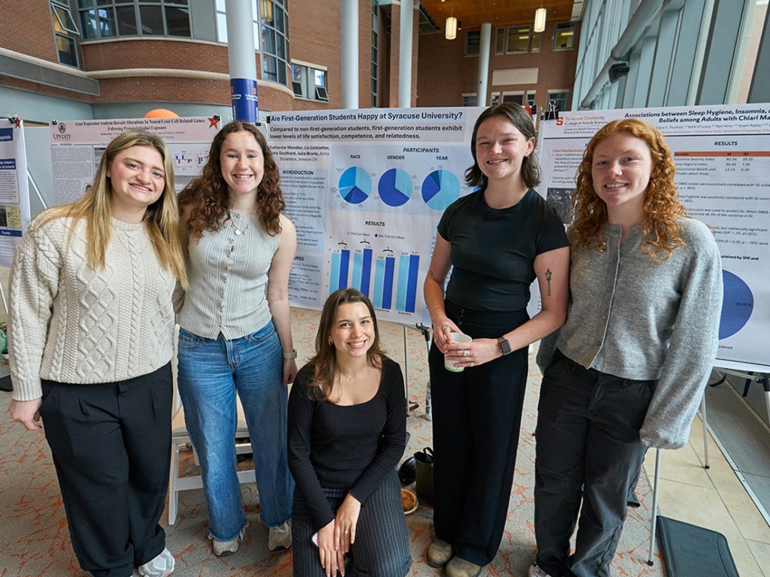 A&S Students Shine at Annual Undergraduate Research Festival