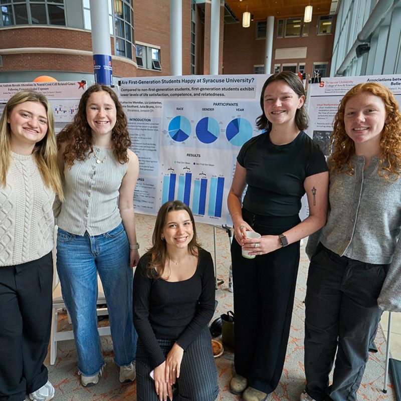 A&S Students Shine at Annual Undergraduate Research Festival