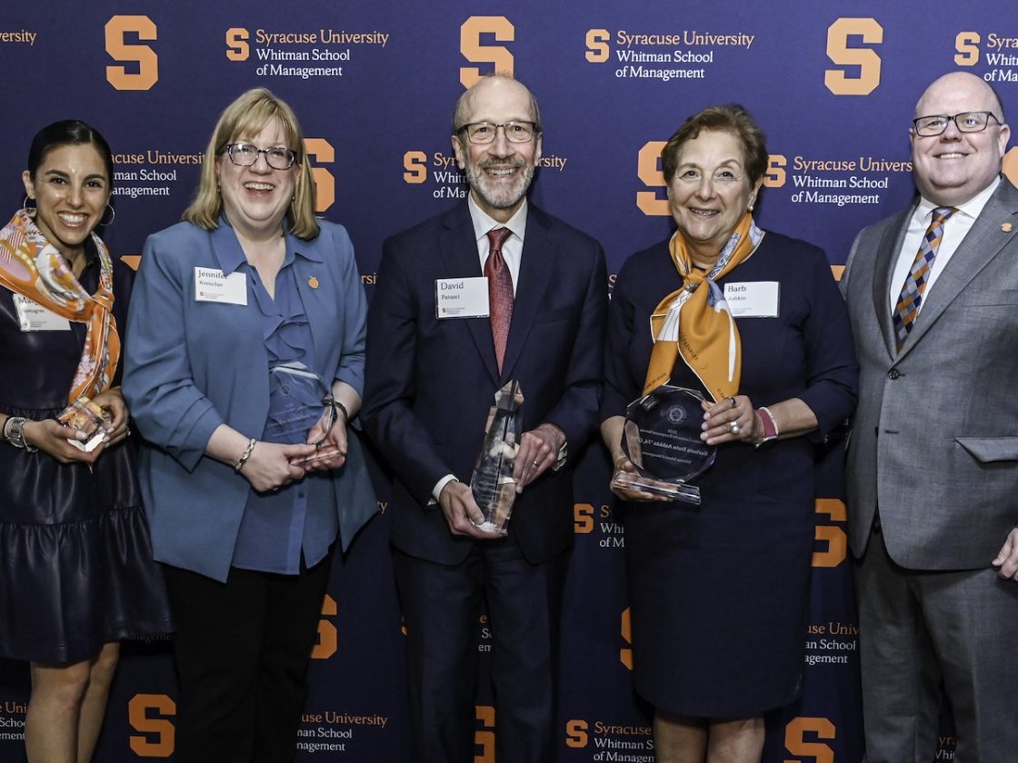 Whitman School Celebrates Community, Alumni and Corporate Partners