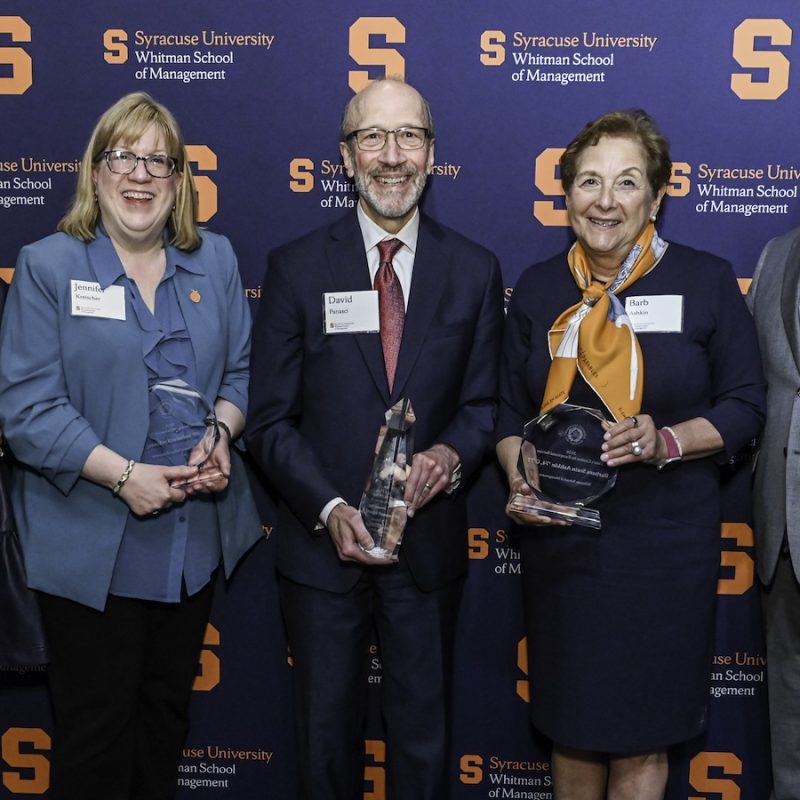 Whitman School Celebrates Community, Alumni and Corporate Partners