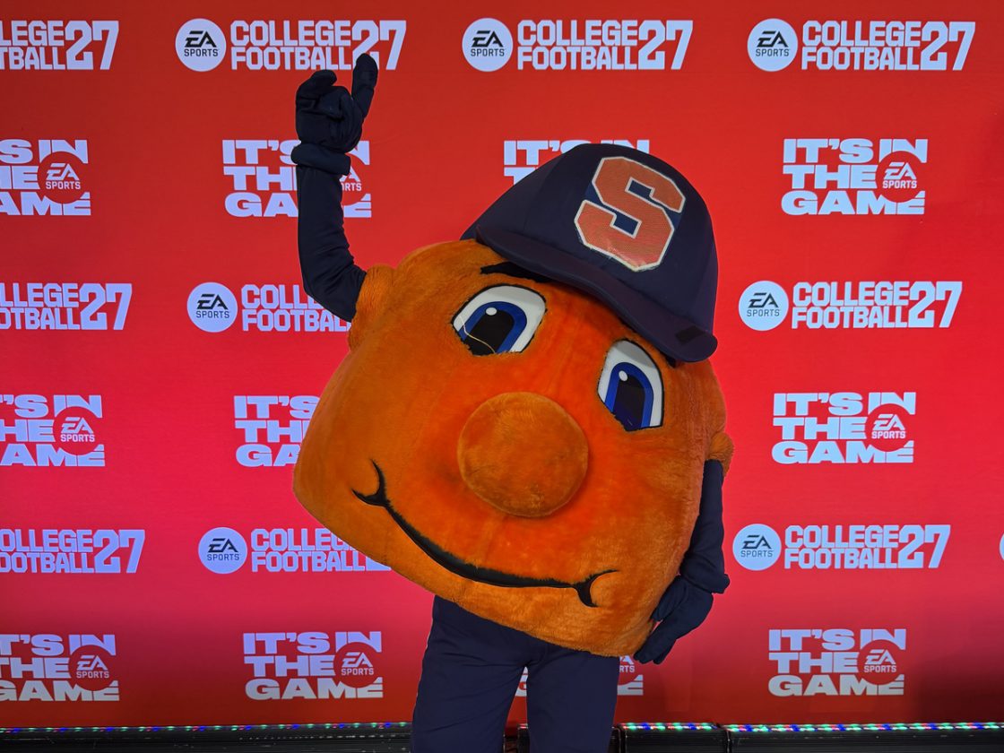 Otto the Orange Levels Up at EA Sports’ Opening Drive