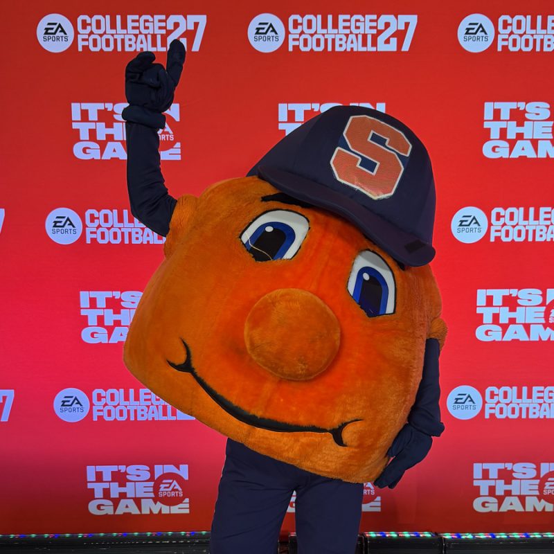 Otto the Orange Levels Up at EA Sports’ Opening Drive