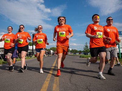 Syracuse University Shows Up Strong at 2025 Workforce Run (Photo Gallery)