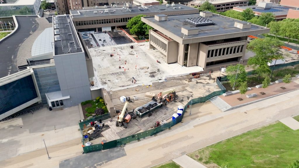What Goes Into Redesigning an Iconic Space on Campus