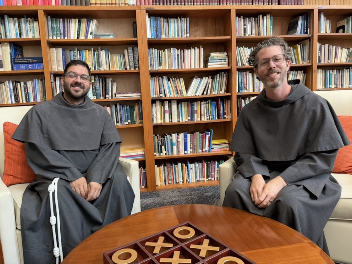 Franciscan Friars Father Manny Vasconcelos and Brother Nick Romeo Join Hendricks Chapel