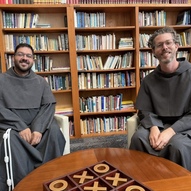 Franciscan Friars Father Manny Vasconcelos and Brother Nick Romeo Join Hendricks Chapel