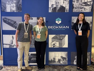 2 Beckman Scholars Reflect on Independent Research, Finding Their Path