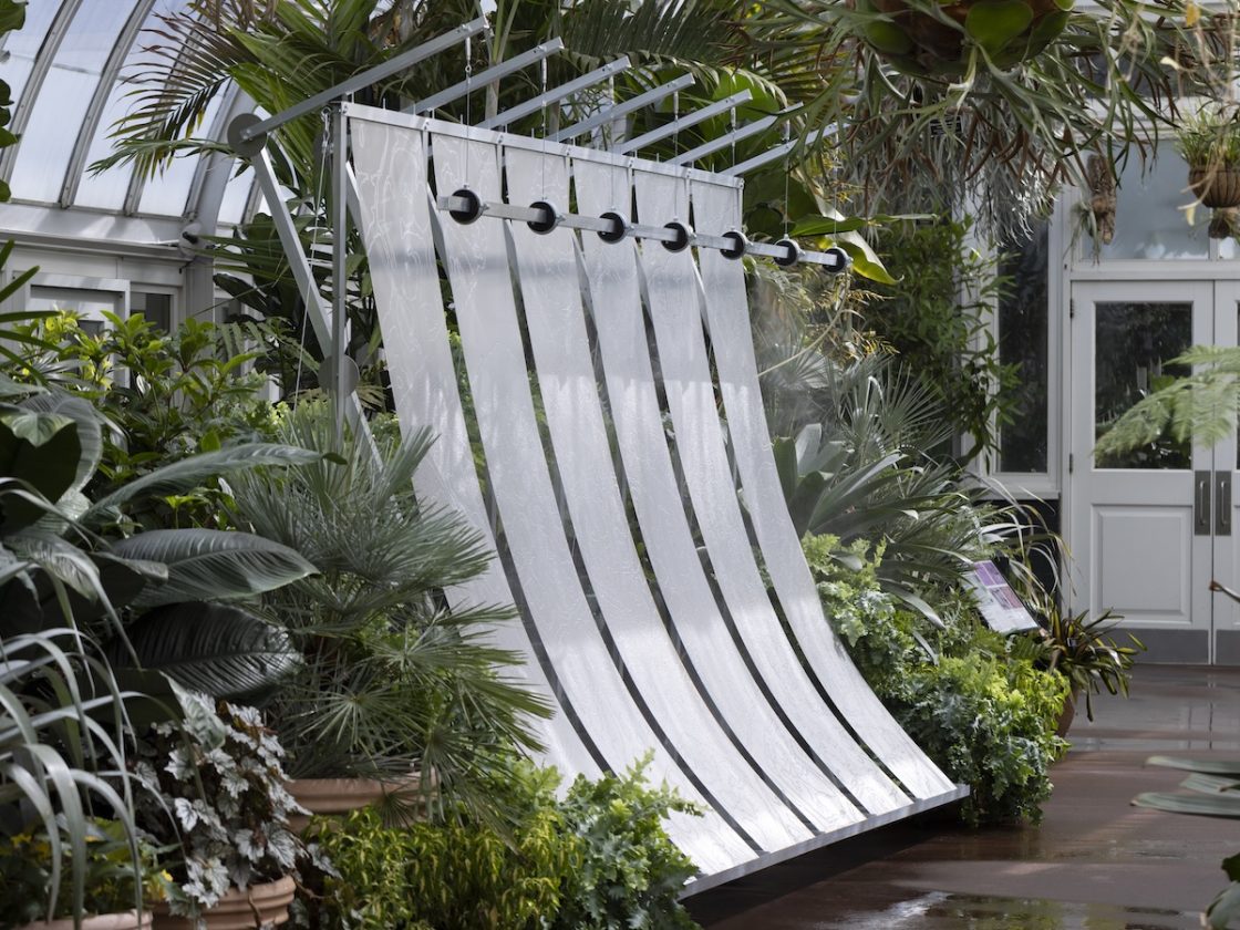Installation by Architecture Instructors Creates Microclimate at NY Botanical Garden