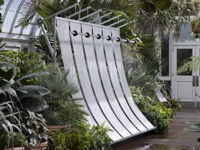 Installation by Architecture Instructors Creates Microclimate at NY Botanical Garden