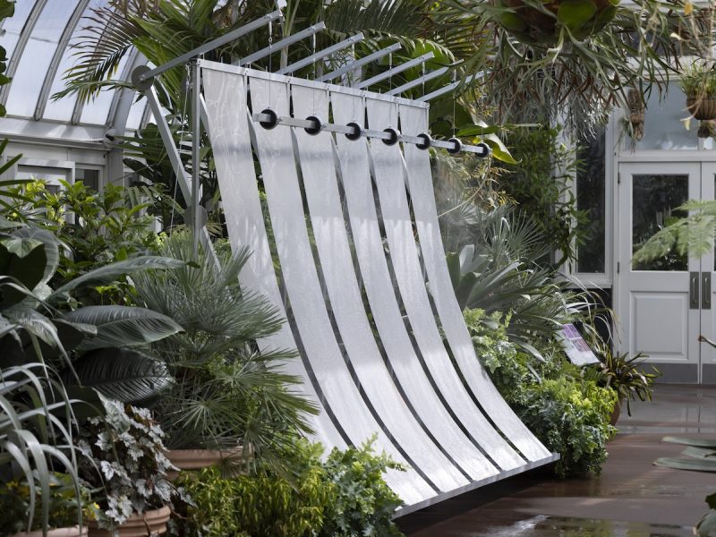 Installation by Architecture Instructors Creates Microclimate at NY Botanical Garden