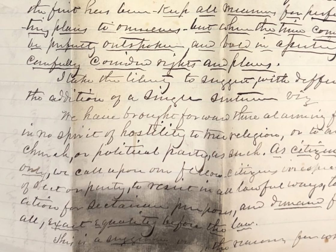 iSchool Grad Gets Hands-On Experience Restoring Papers in Library Archives