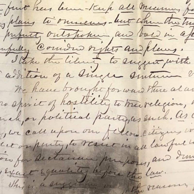 iSchool Grad Gets Hands-On Experience Restoring Papers in Library Archives