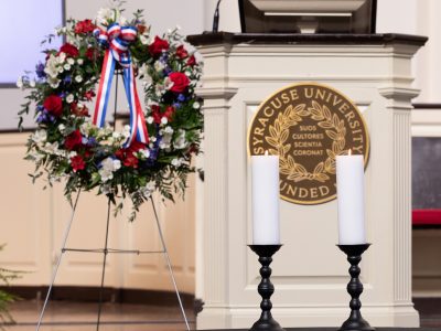 Syracuse University Remembers: 25 Years After 9/11