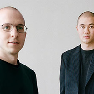 Two men in black.