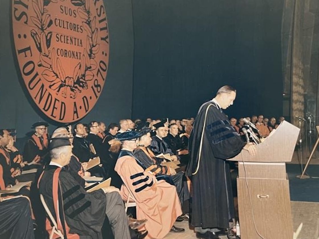Photos: Past Inaugurations of Syracuse University Chancellors