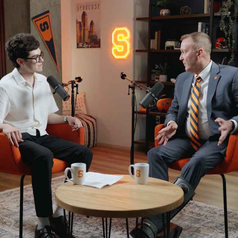 Chancellor Haynie Makes the Case for a ‘Uniquely Syracuse’ Future