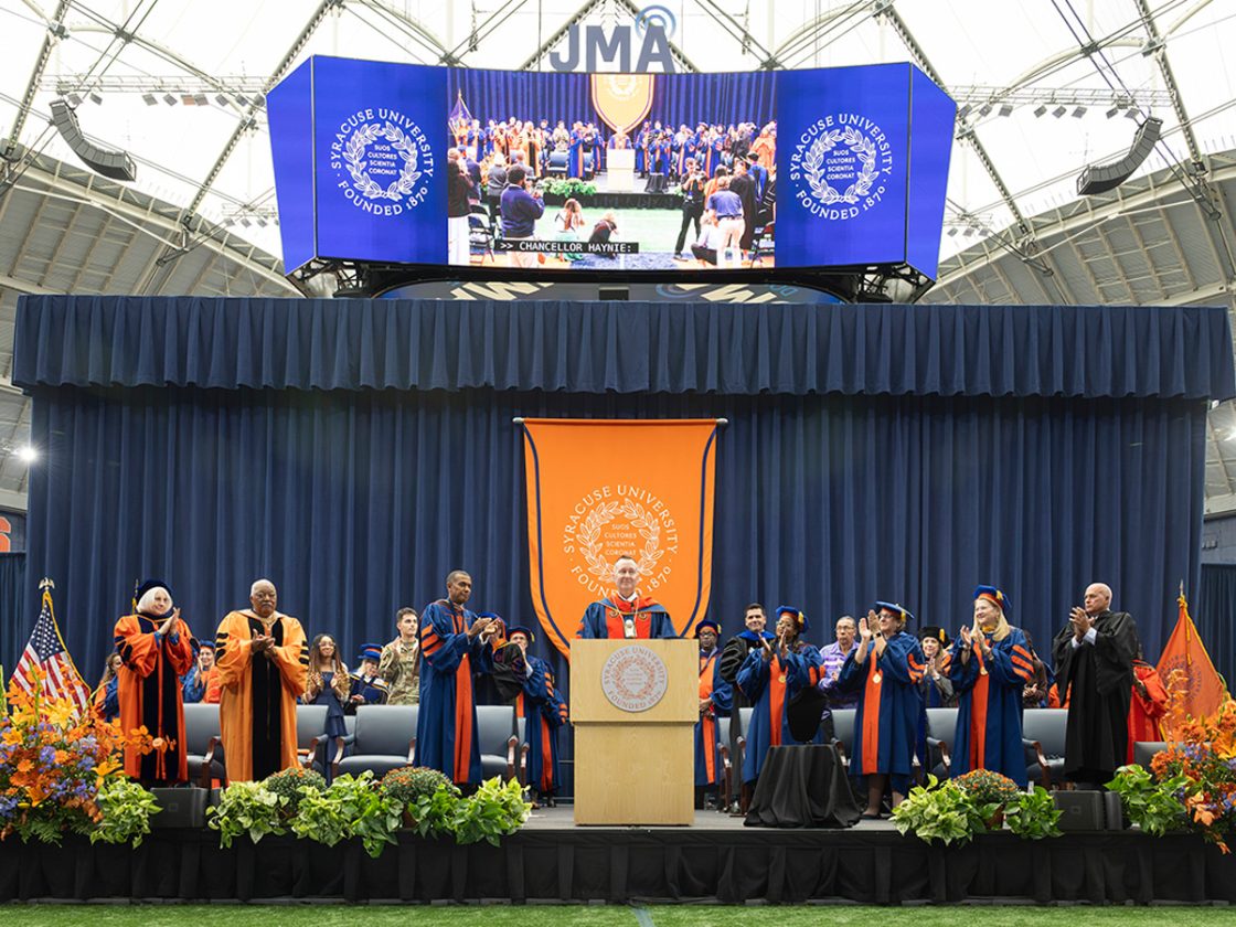 University Inaugurates 13th Chancellor and President J. Michael Haynie