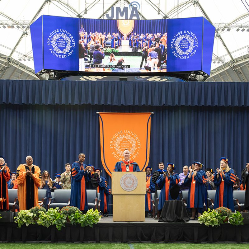 University Inaugurates 13th Chancellor and President J. Michael Haynie