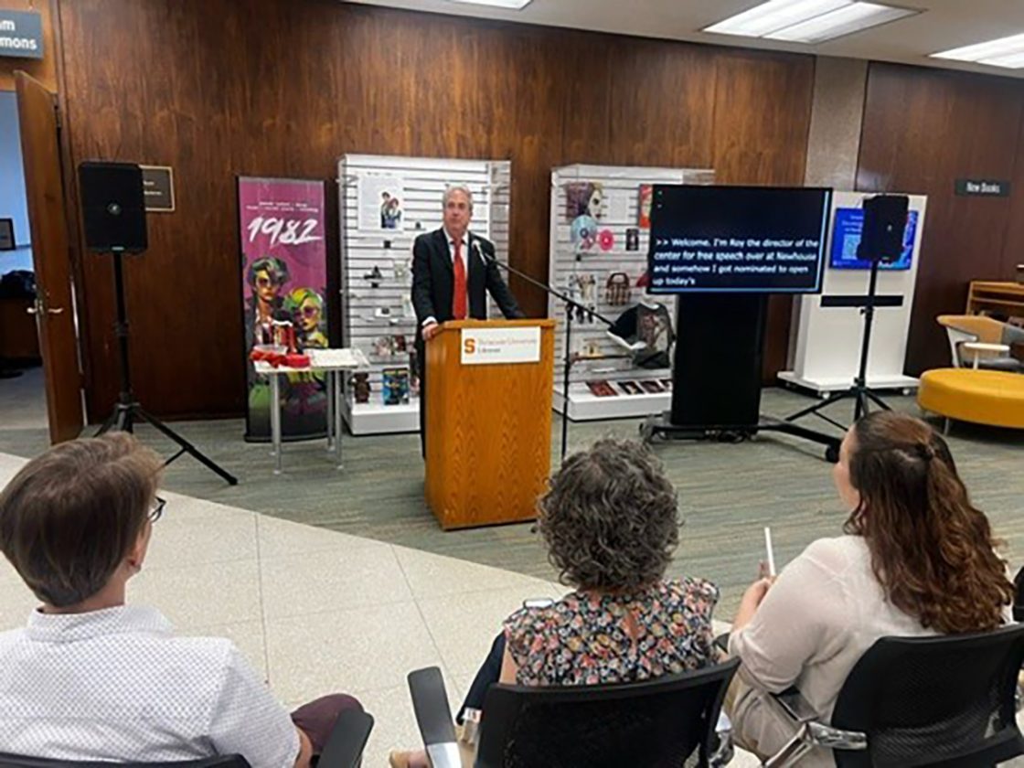 Syracuse University Libraries Marks 2026 Banned Books Week