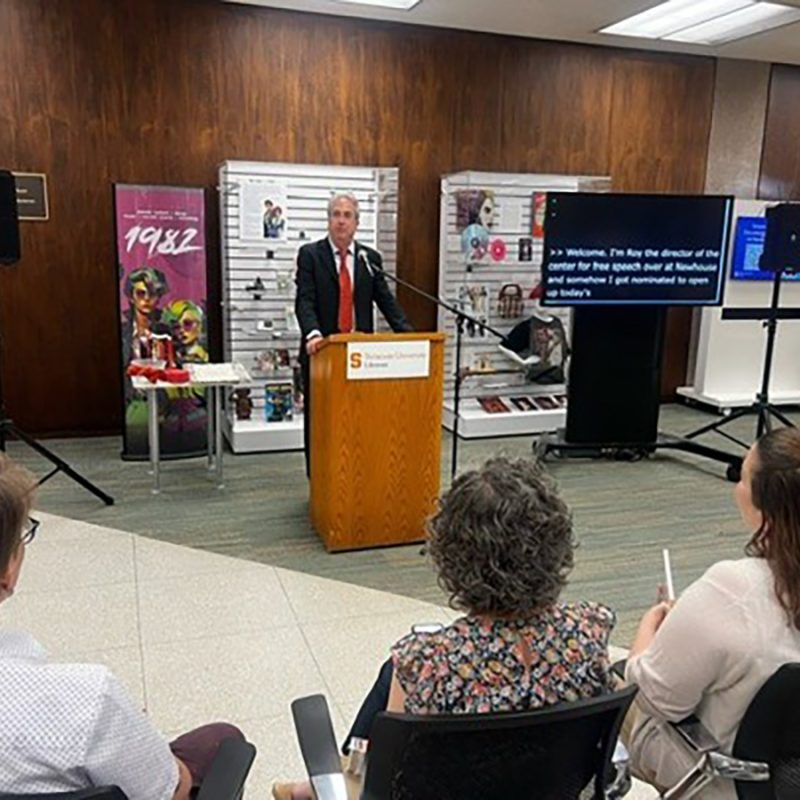 Syracuse University Libraries Marks 2026 Banned Books Week
