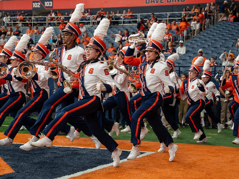 125 Years Strong: SU Marching Band Steps Into a New Era