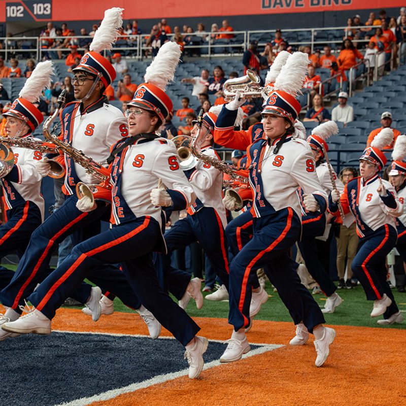 125 Years Strong: SU Marching Band Steps Into a New Era