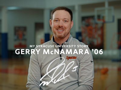Gerry McNamara ’06 Comes Home: ‘This Is Exactly Where I Want to Be’