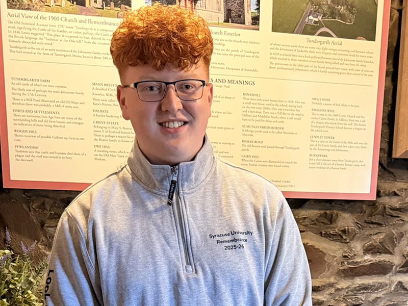 A Lockerbie Native Takes Up the Work of Remembrance